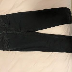 Madewell black skinny jeans